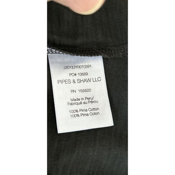 VERONICA BEARD Mason Baseball Tee Top Puff Sleeves Gray Brown Crewneck - Picture 11 of 11